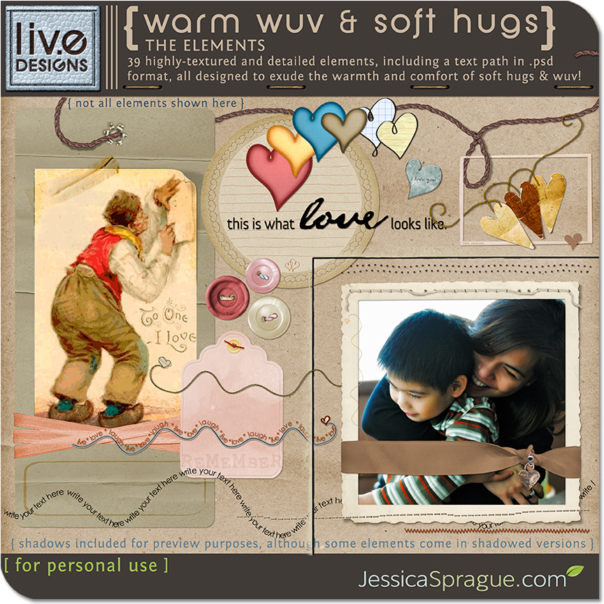 Warm Wuv & Soft Hugs - The Elements