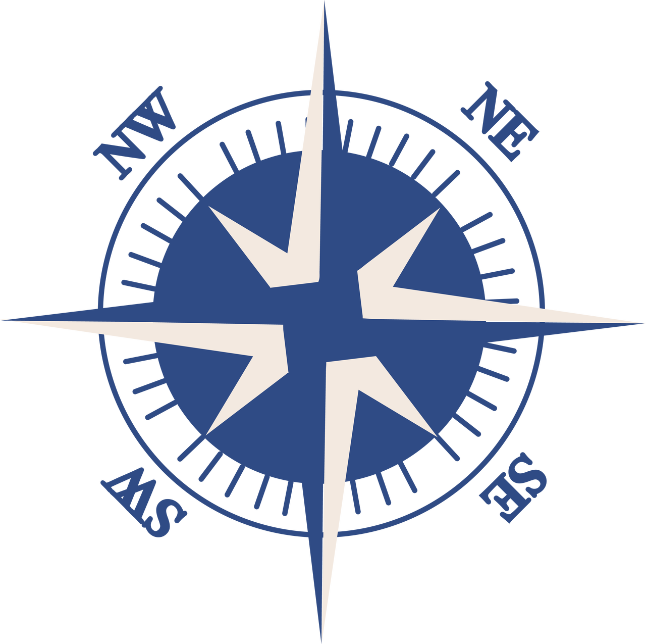 Compass #3 SVG Cut File