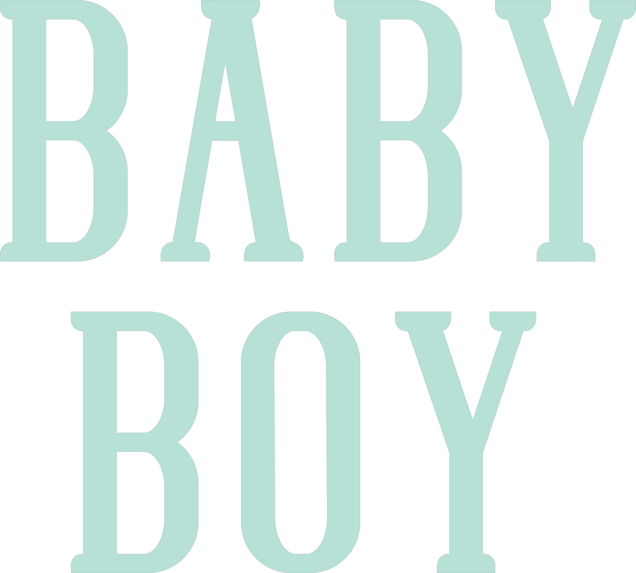 Baby Boy #3 SVG Cut File