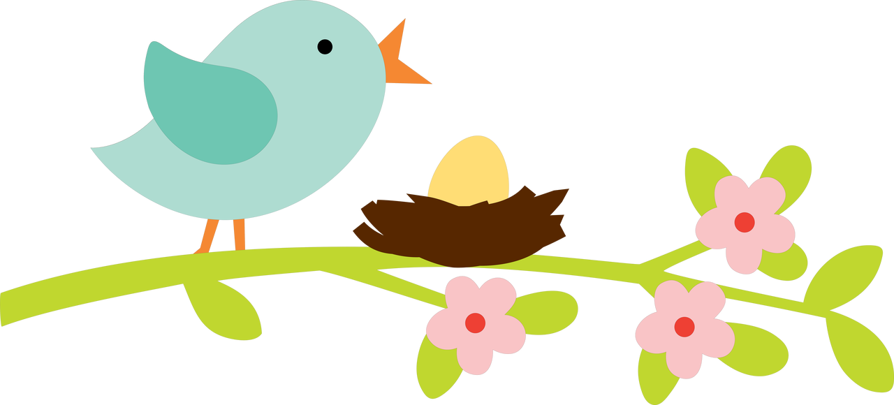 Bird and Nest SVG Cut File