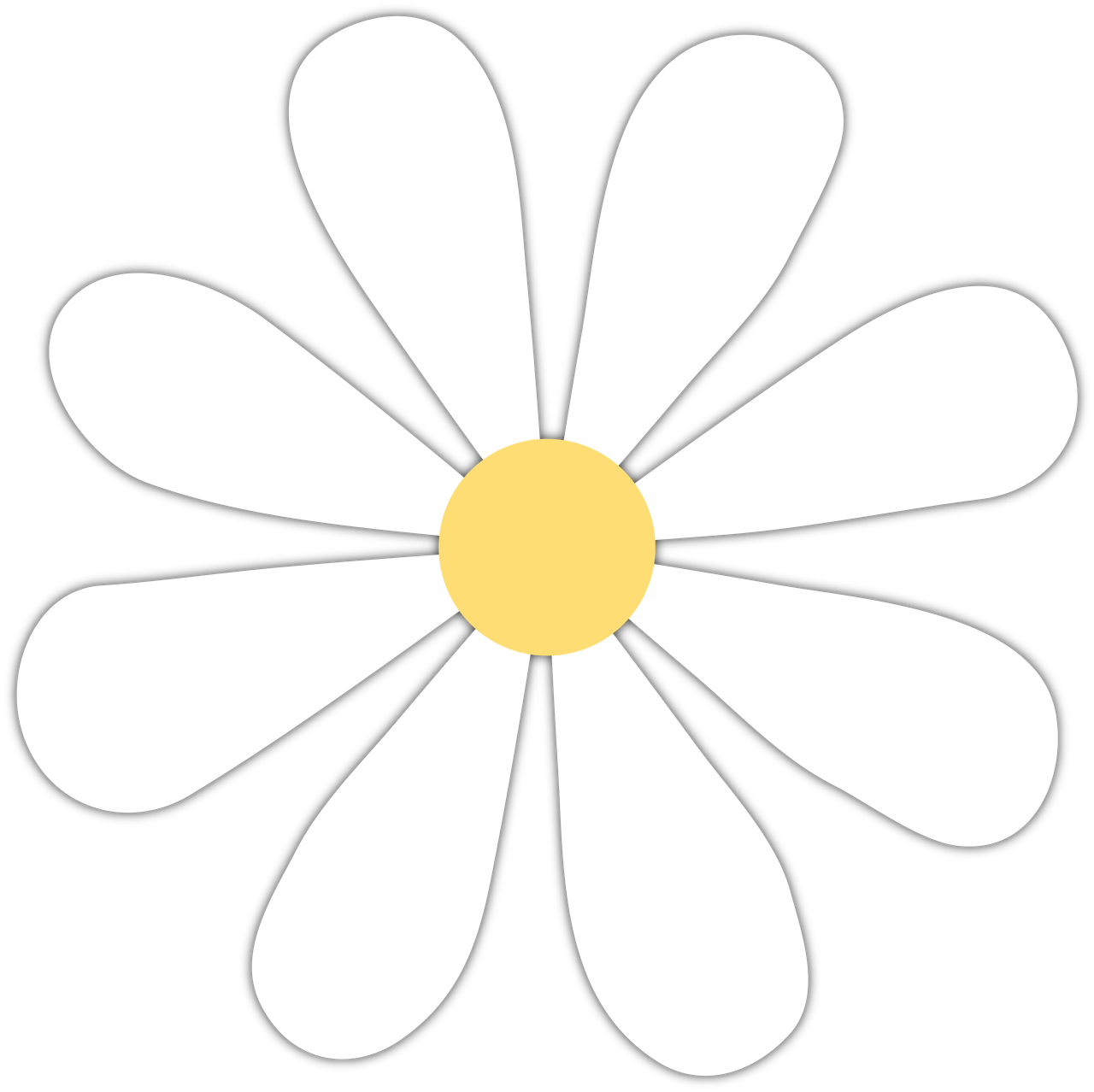 Daisy Flower Svg Free - Ichigokids