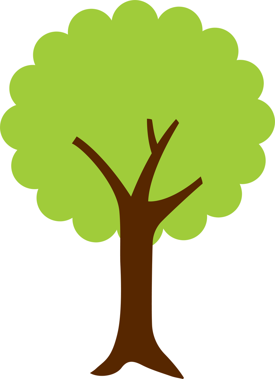 Spring Tree #2 SVG Cut File