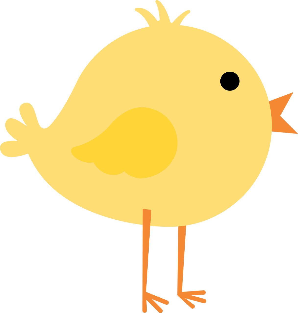 Chick #2 SVG Cut File