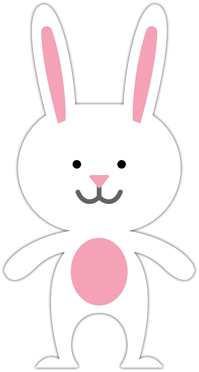 Bunny Word SVG Cut File - Snap Click Supply Co.