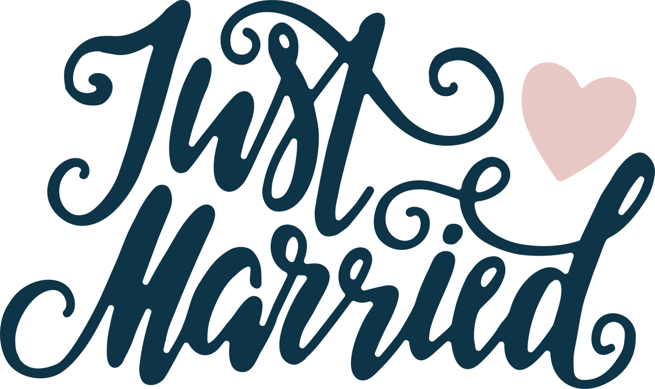 Just Married #2 SVG Cut File