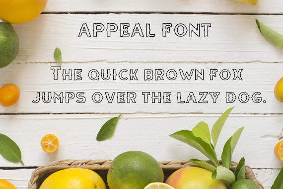 Appeal Font