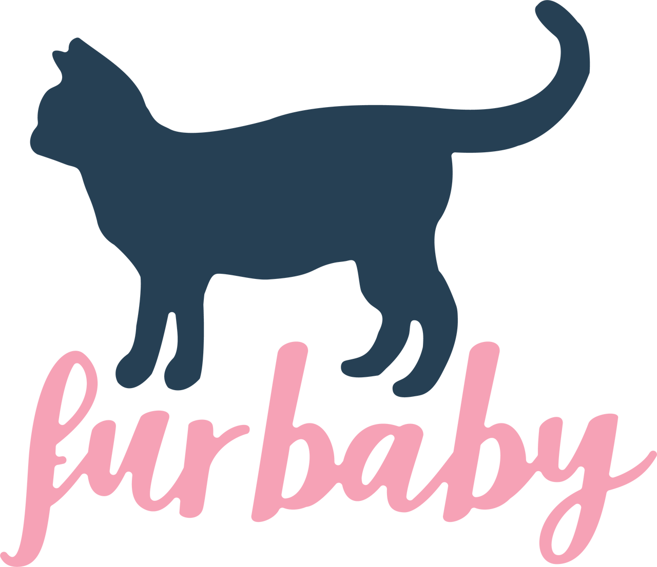 Fur Baby SVG Cut File