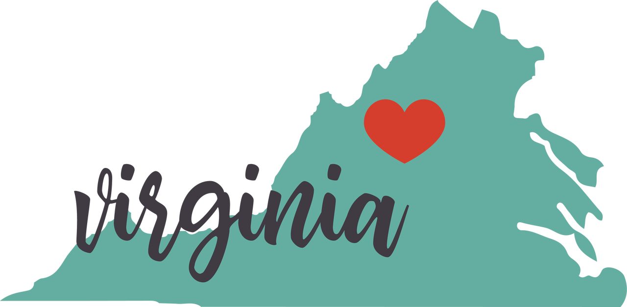 Virginia State SVG Cut File Snap Click Supply Co   Virginia  24332.1537308174 