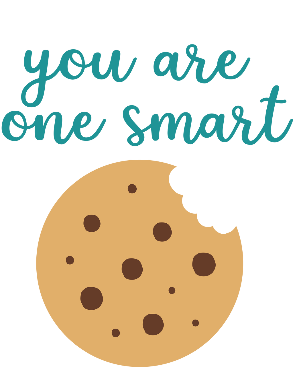 You Are One Smart Cookie SVG Cut File Snap Click Supply Co