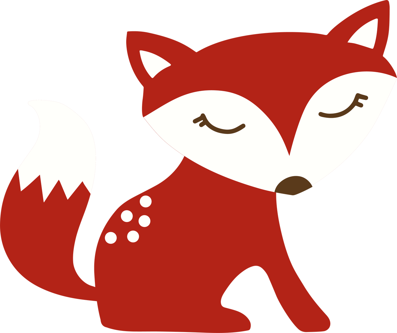 Download Autumn Fox SVG Cut File - Snap Click Supply Co.