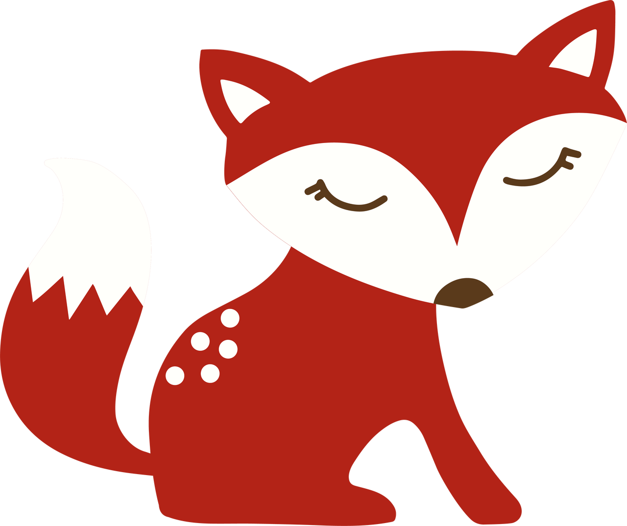 Download Autumn Fox SVG Cut File - Snap Click Supply Co.