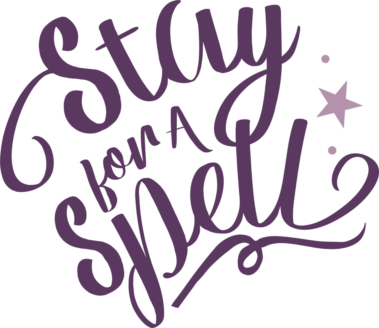 Stay For A Spell SVG Cut File