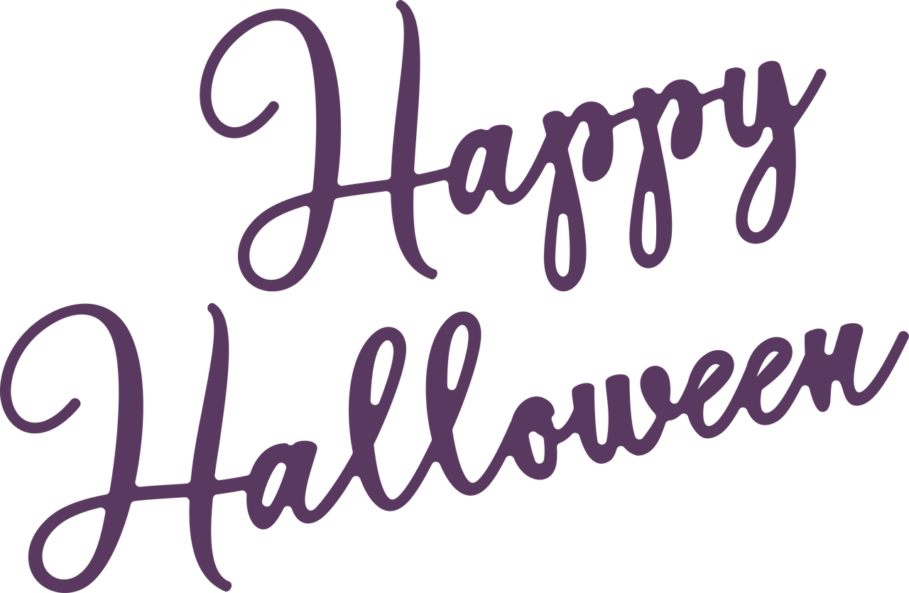 Happy Halloween #4 SVG Cut File