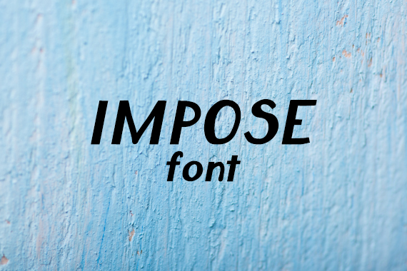 Impose Font