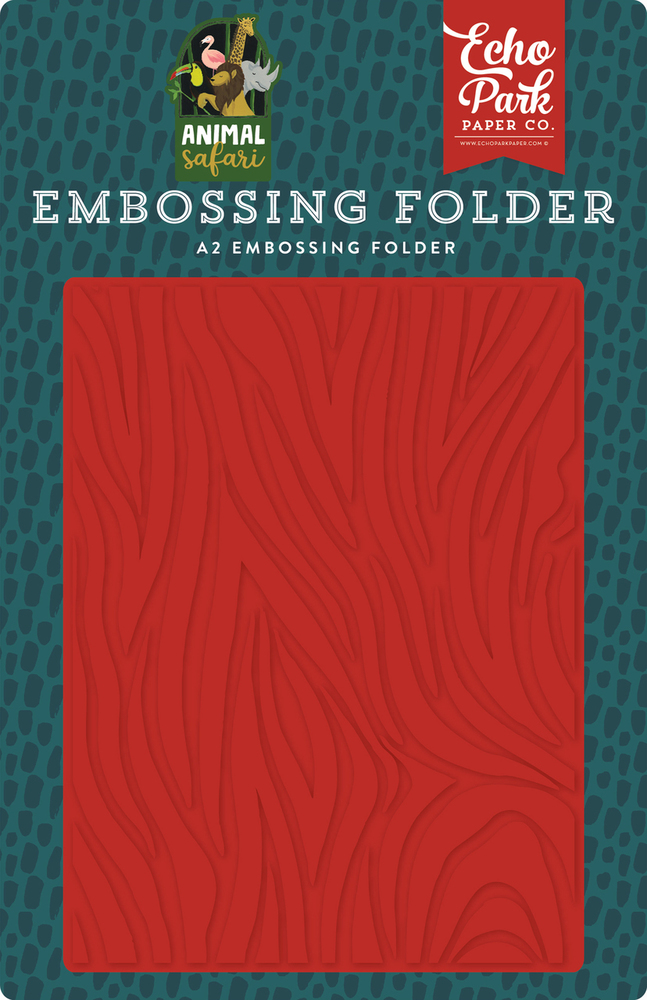 Zebra Embossing Folder