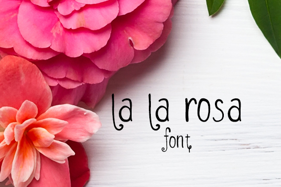 La La Rosa Font