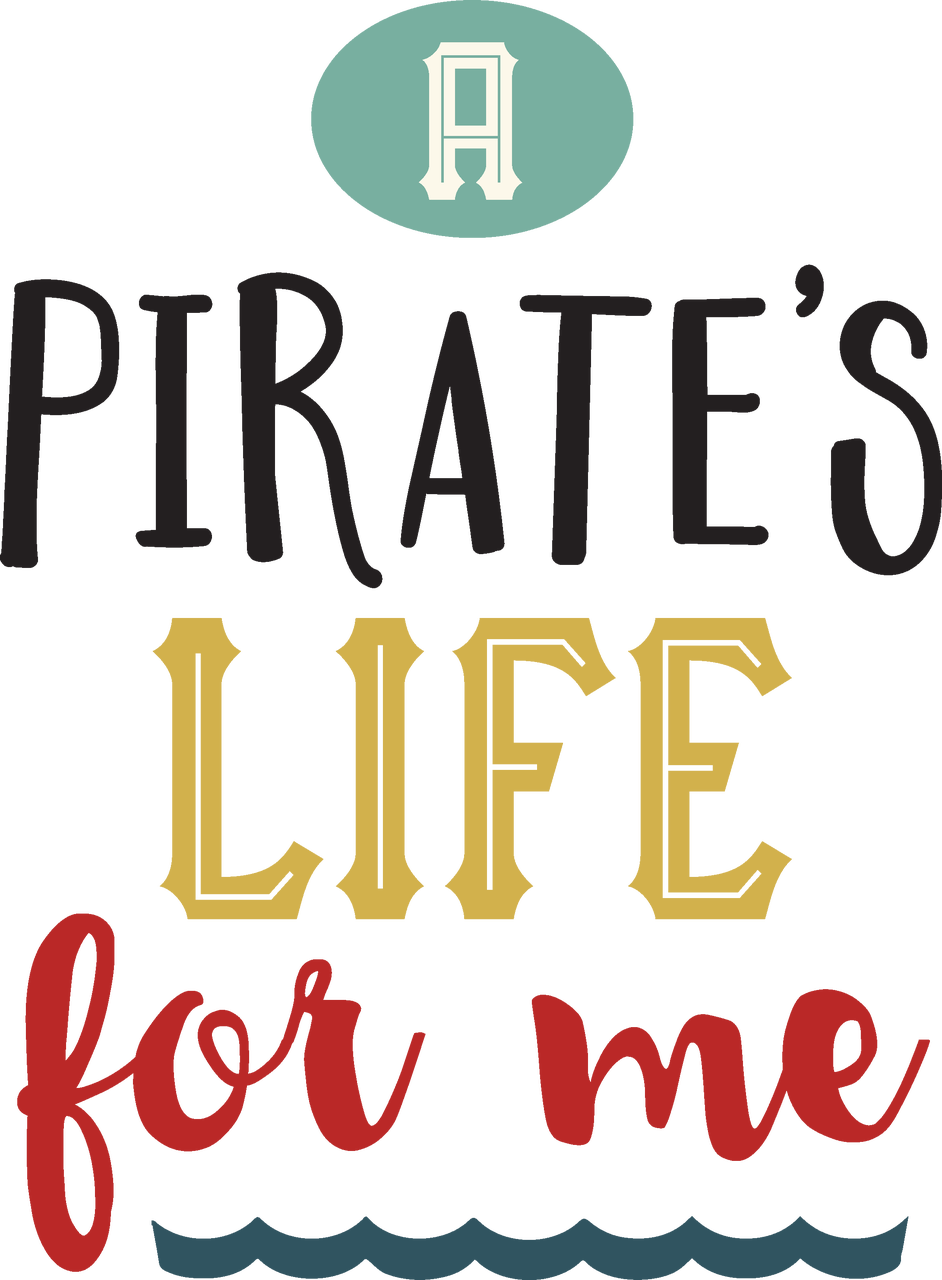 A Pirate's Life For Me SVG Cut File