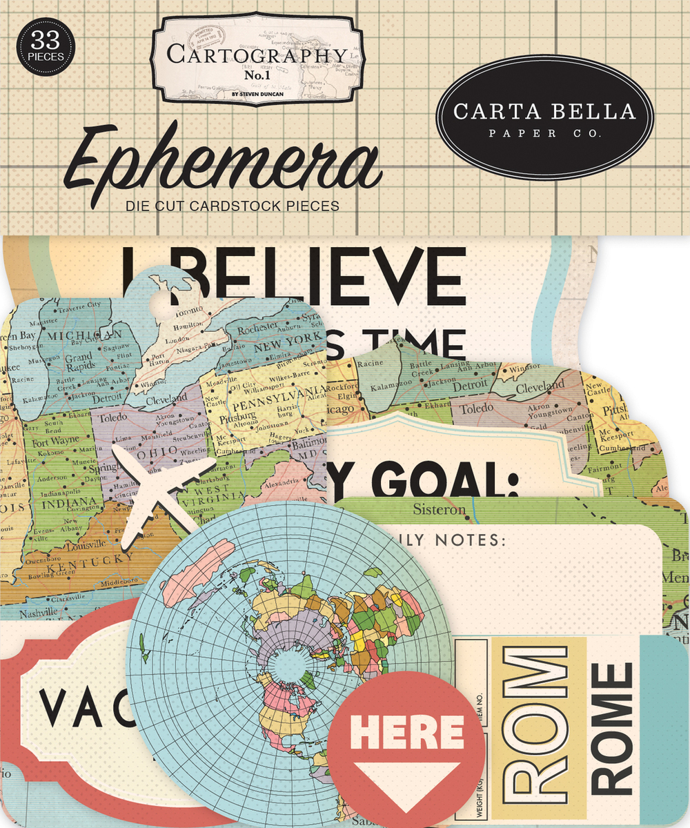 Cartography No. 1 Ephemera