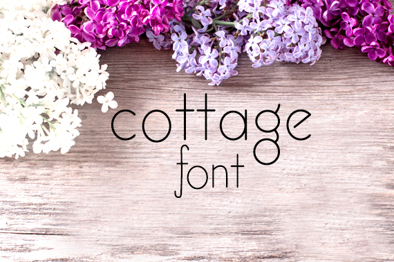 CG Cottage Font