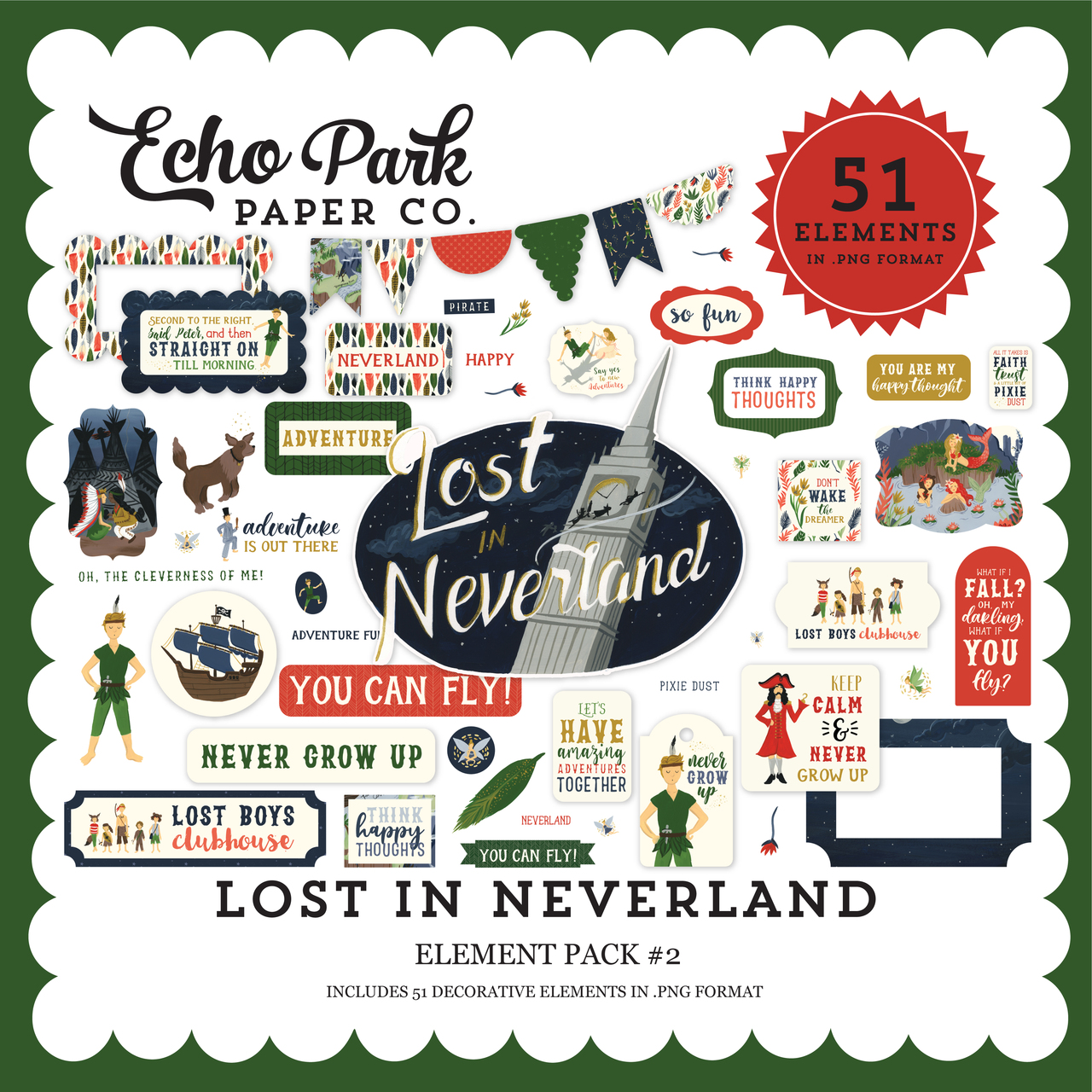 Lost In Neverland Element Pack #2