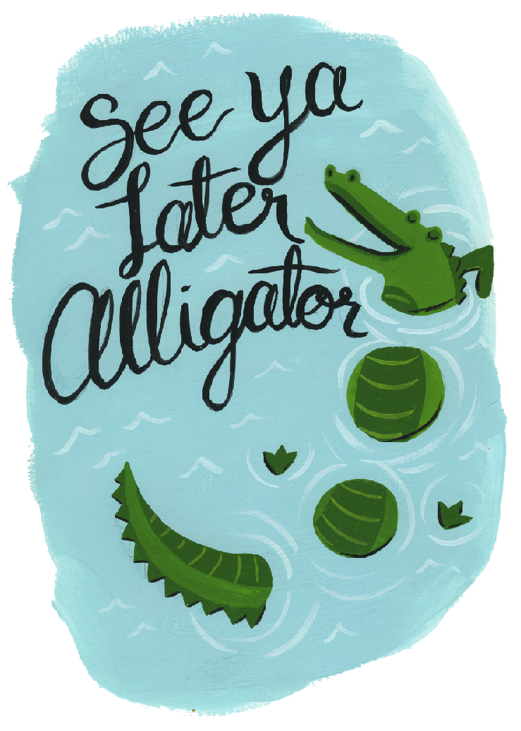 See Ya Later Alligator SVG Cut File