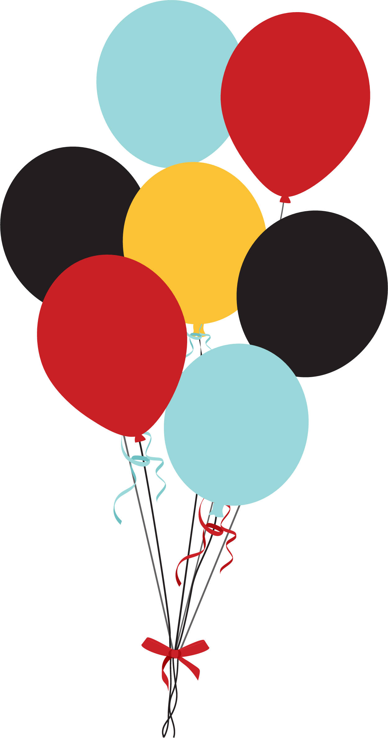 Download Bunch of Balloons SVG Cut File - Snap Click Supply Co.