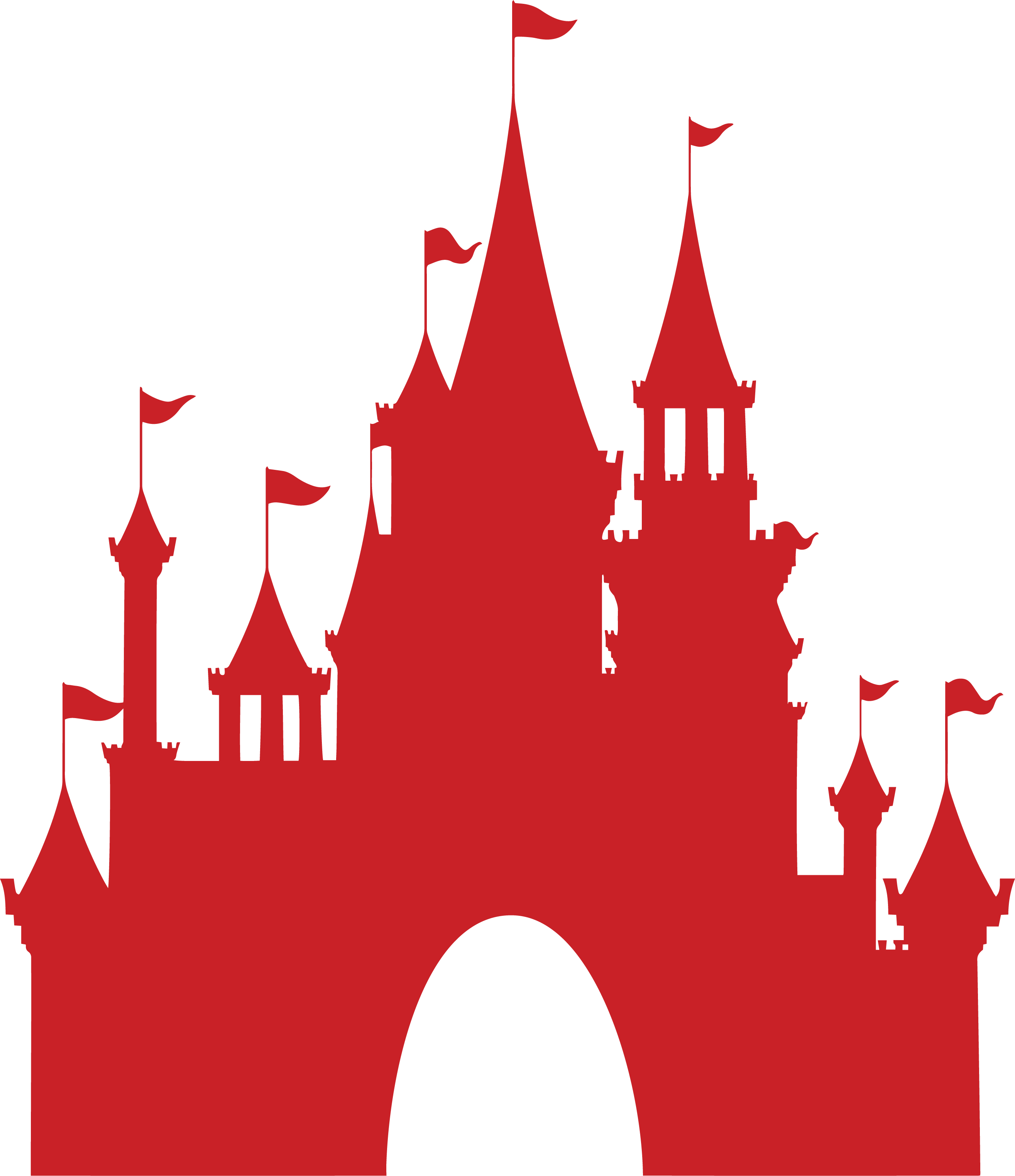 Castle #4 SVG Cut File