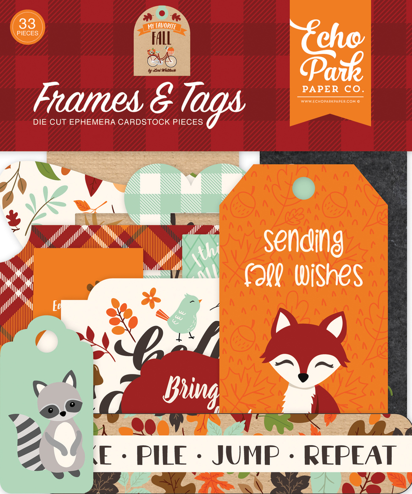 My Favorite Fall Frames & Tags Ephemera