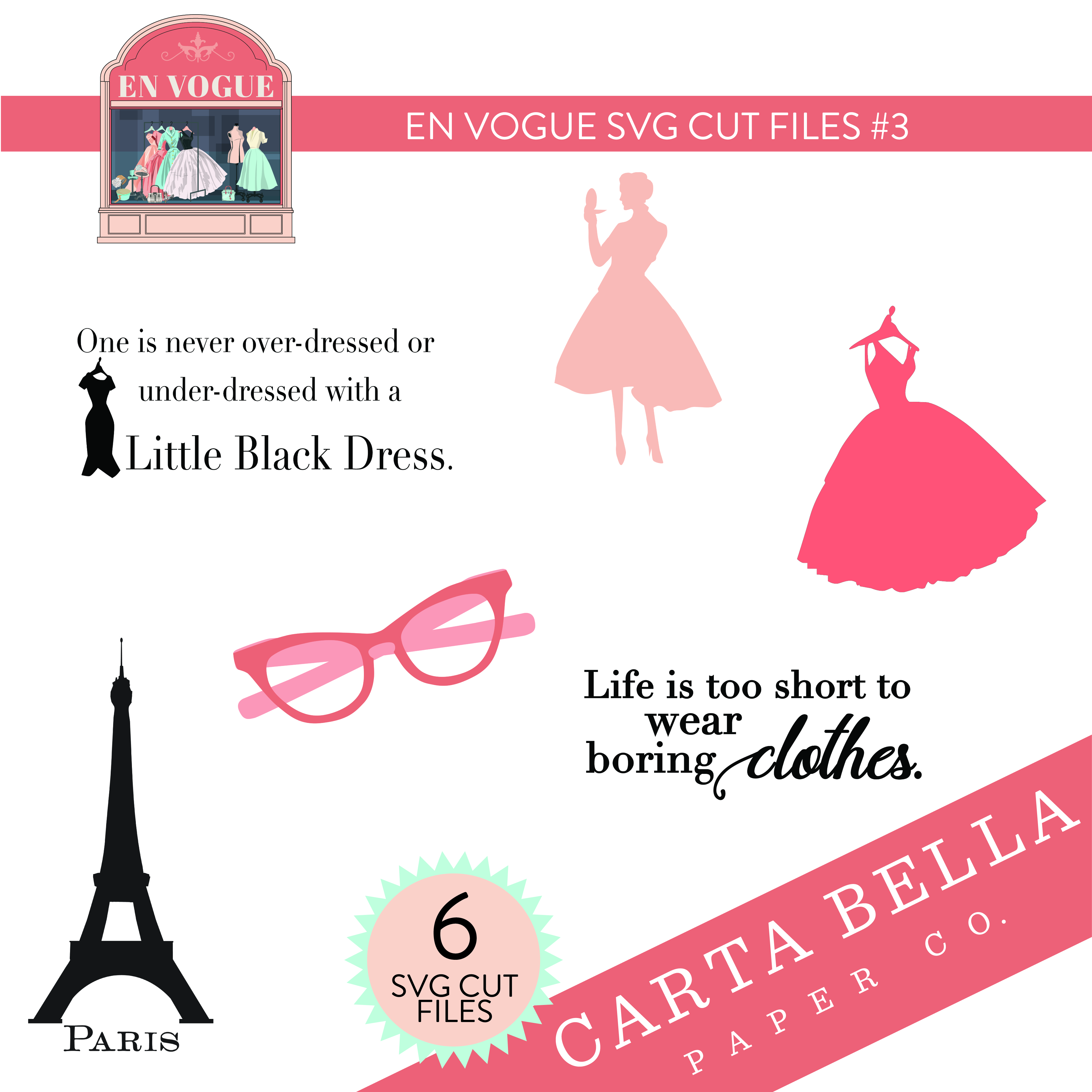 En Vogue SVG Cut Files #3