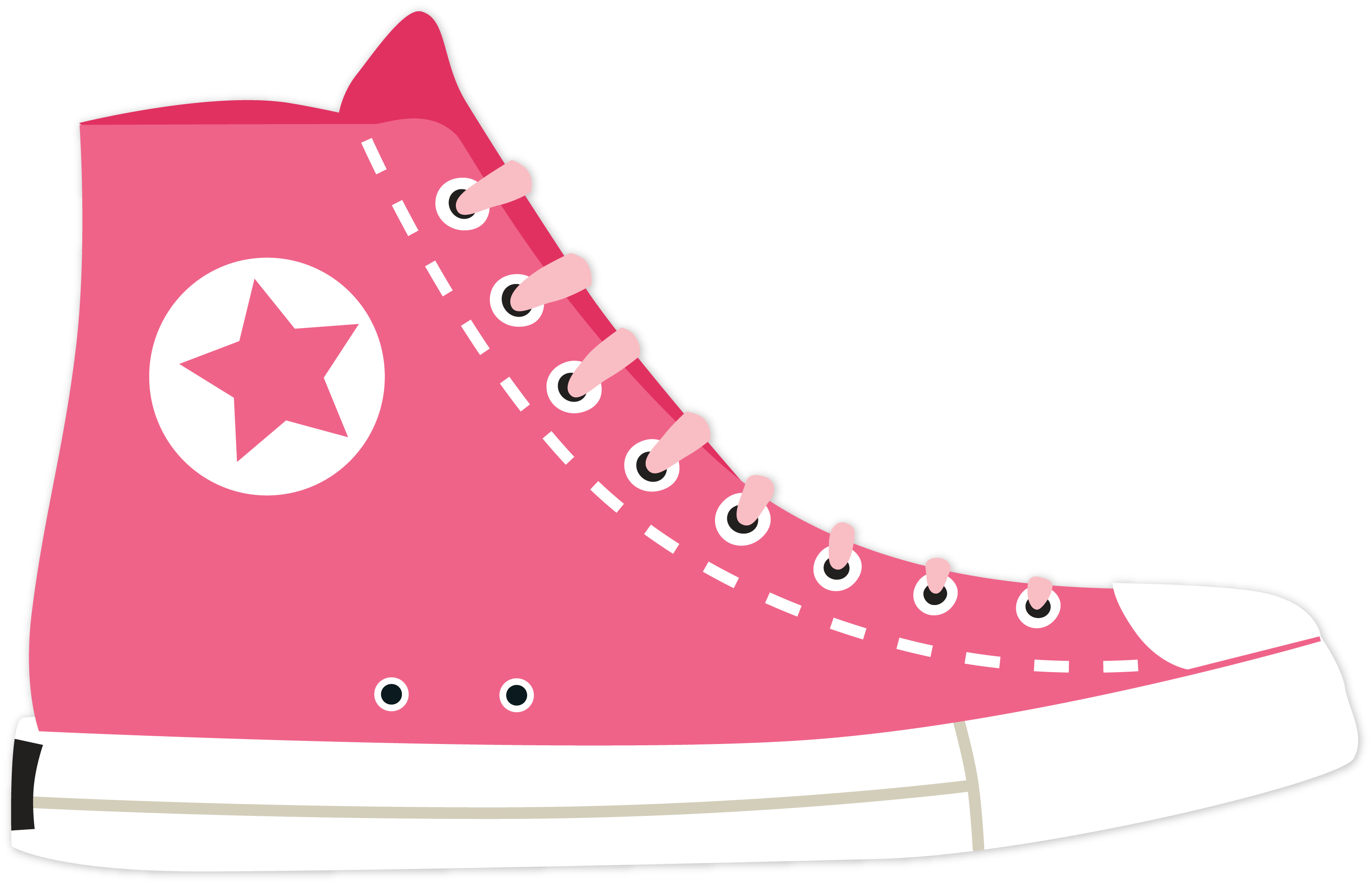 Teen Spirit Shoe SVG Cut File