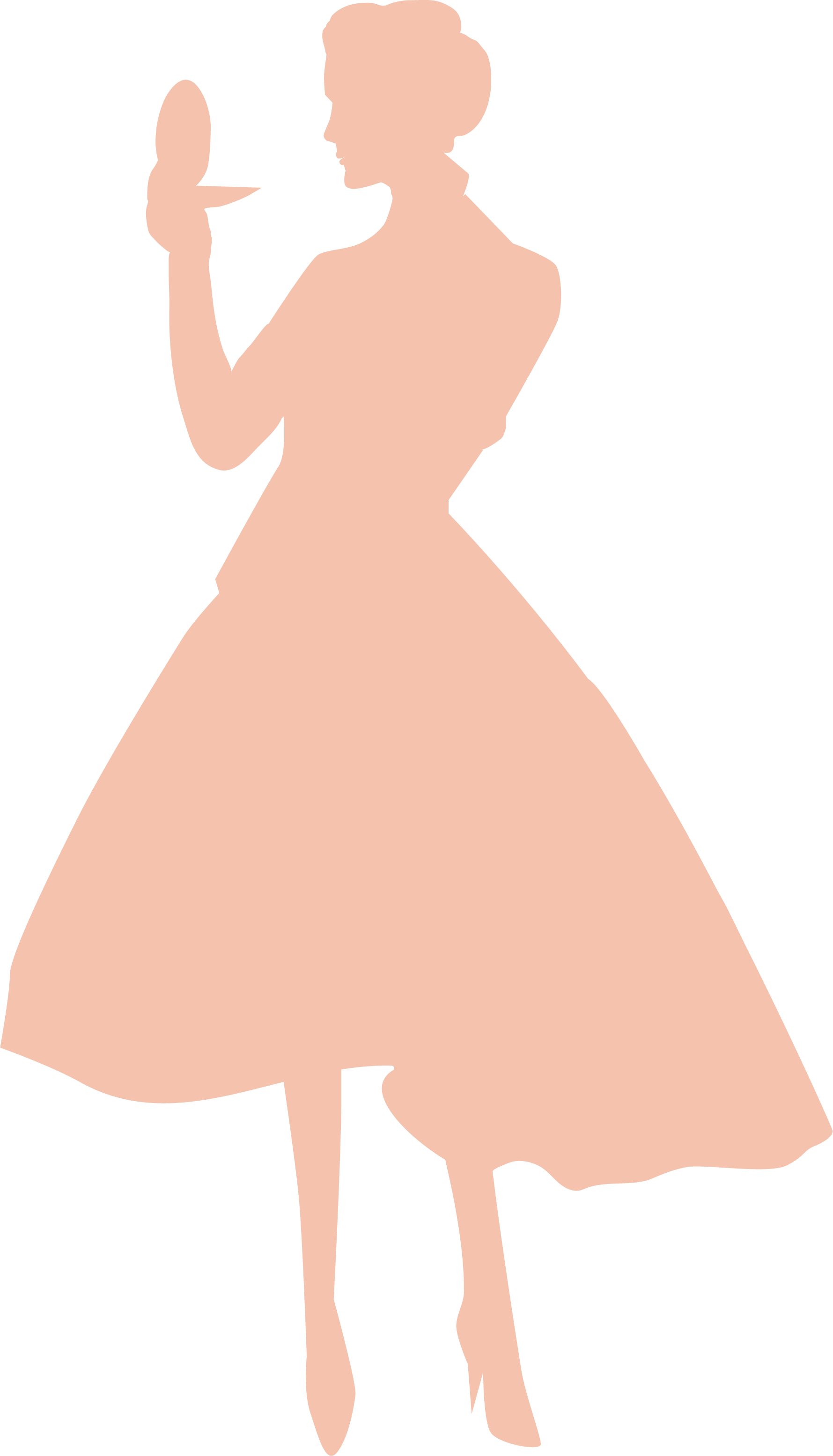 Woman Silhouette #6 SVG Cut File