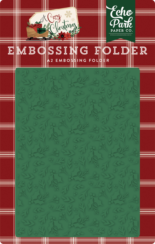 Holiday Branches Embossing Folder