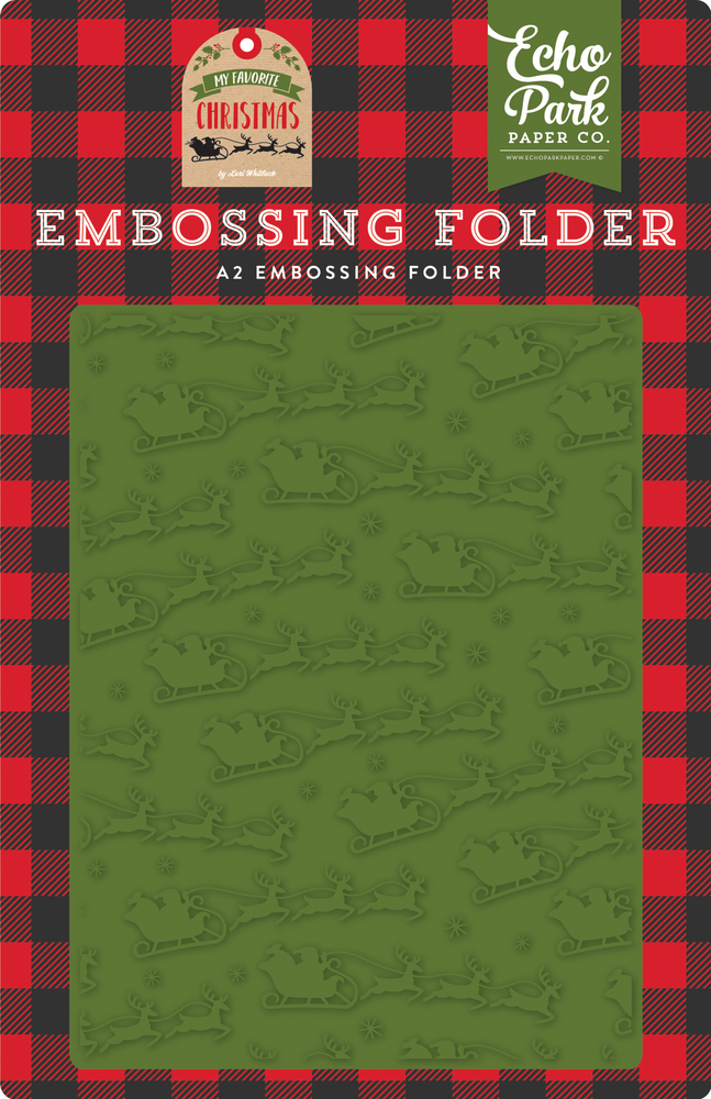 To All A Good Night Embossing Folder