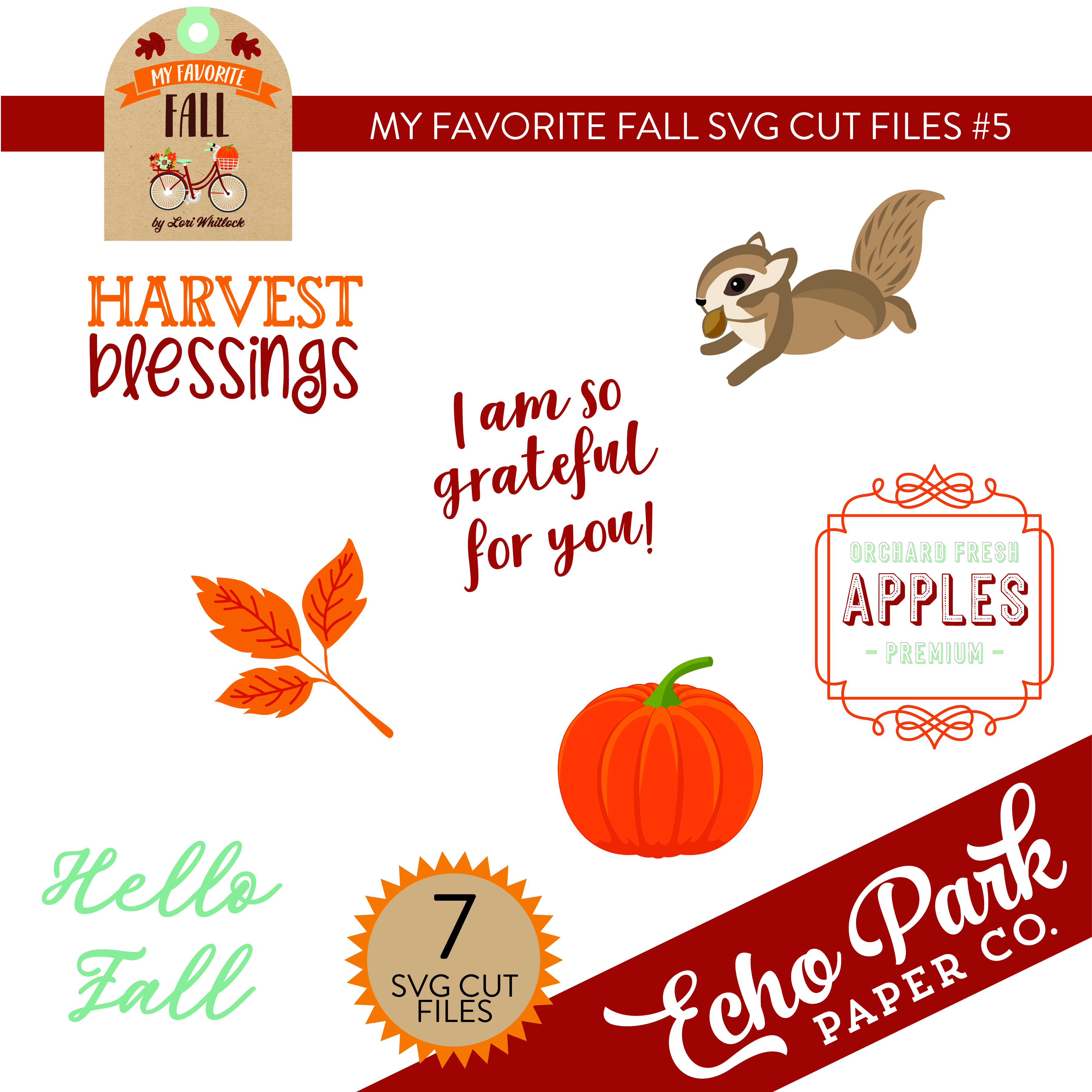 My Favorite Fall SVG Cut Files #5