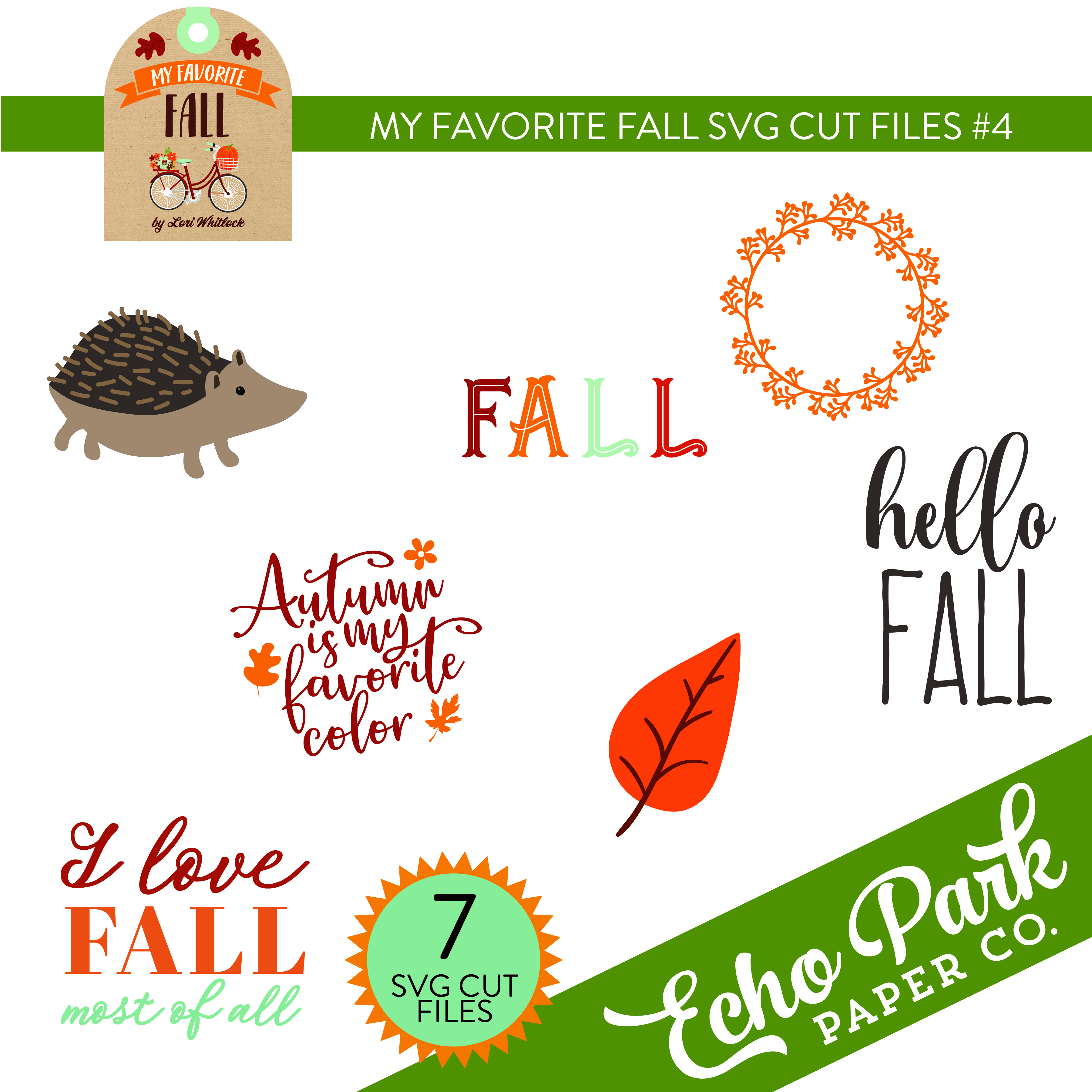 My Favorite Fall SVG Cut Files #4