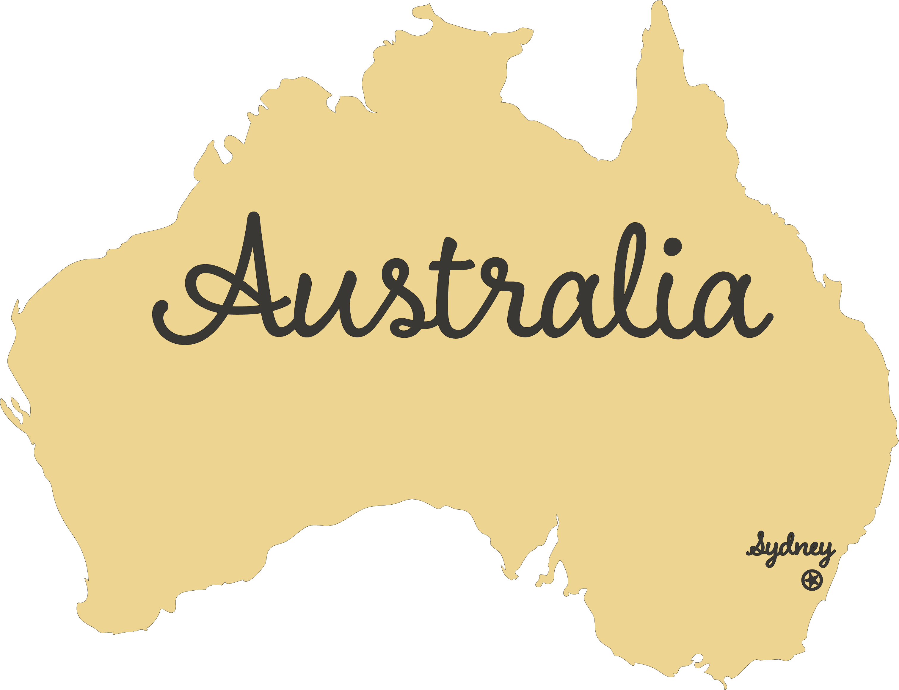 Sydney, Australia SVG Cut File