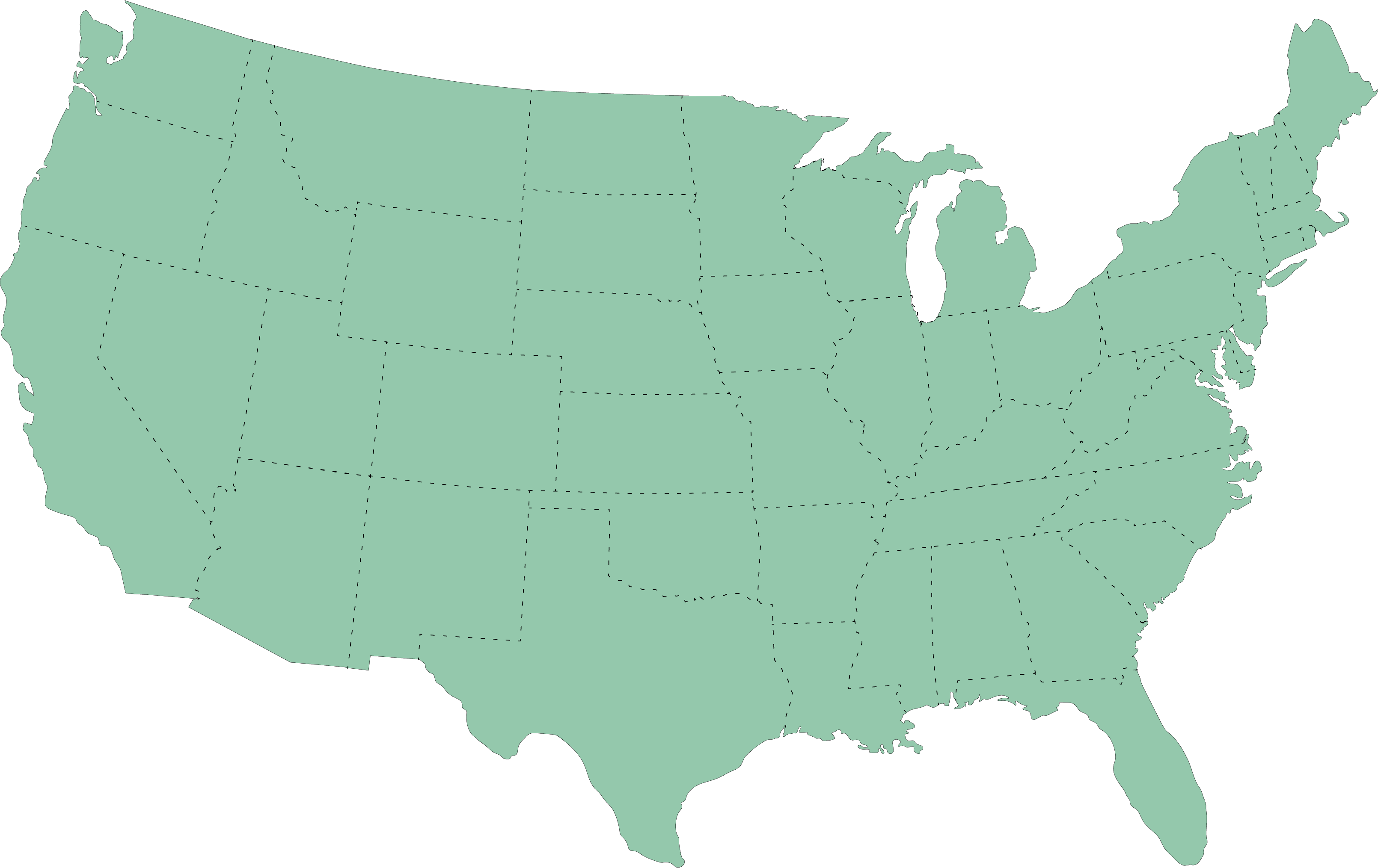 Usa Map Usa 58433.1567803566 