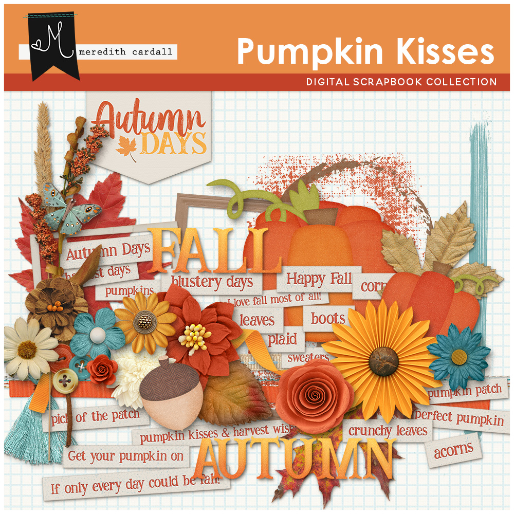 Pumpkin Kisses Element Pack