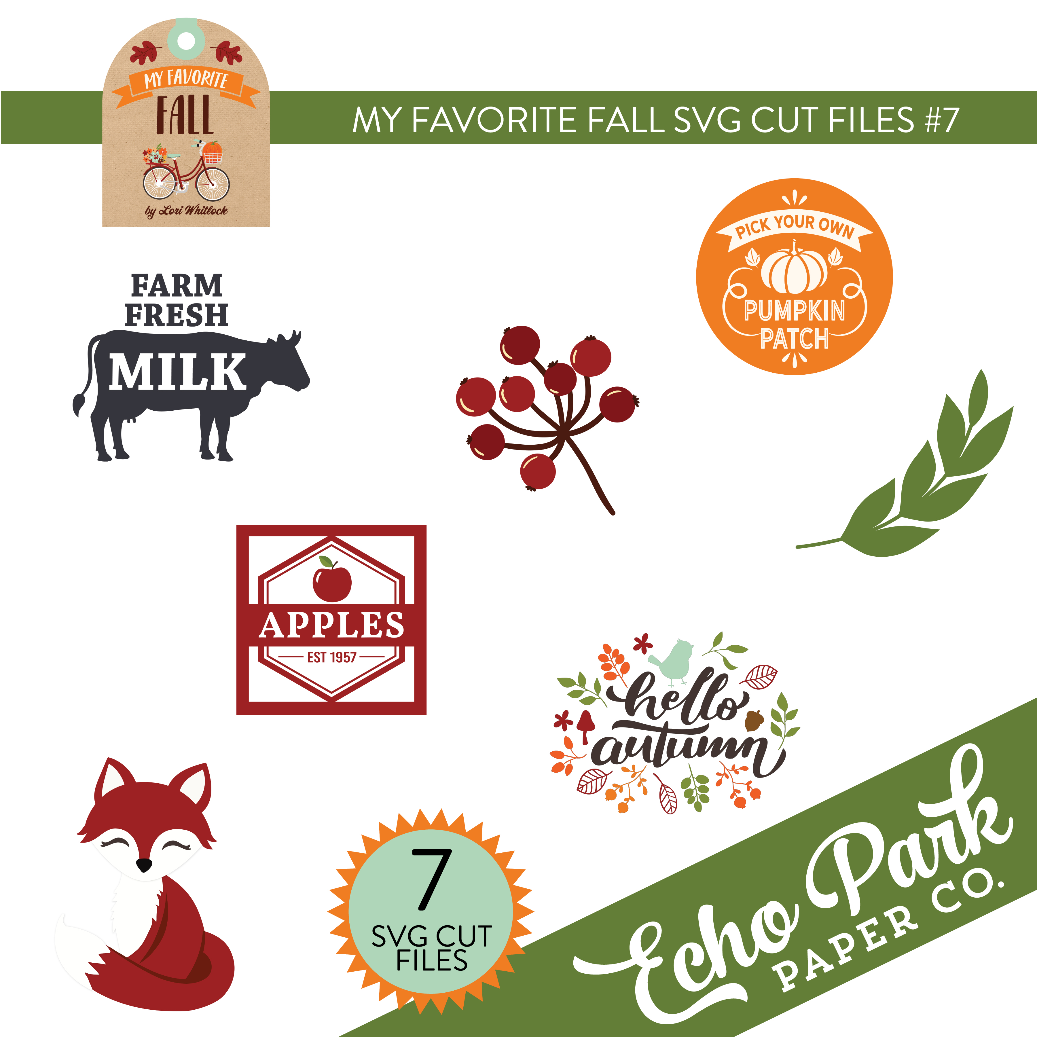 My Favorite Fall SVG Cut Files #7