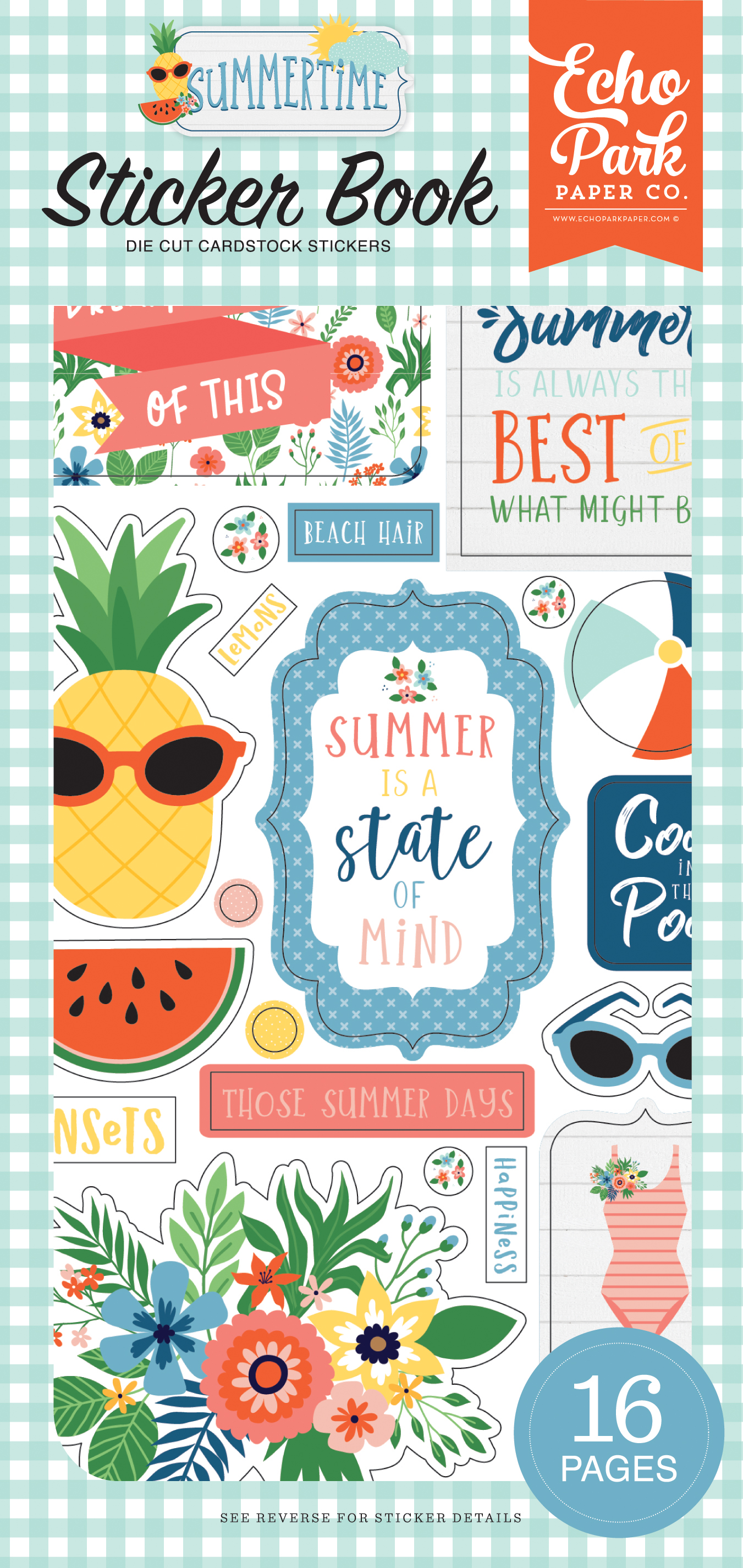 Summertime Sticker Book