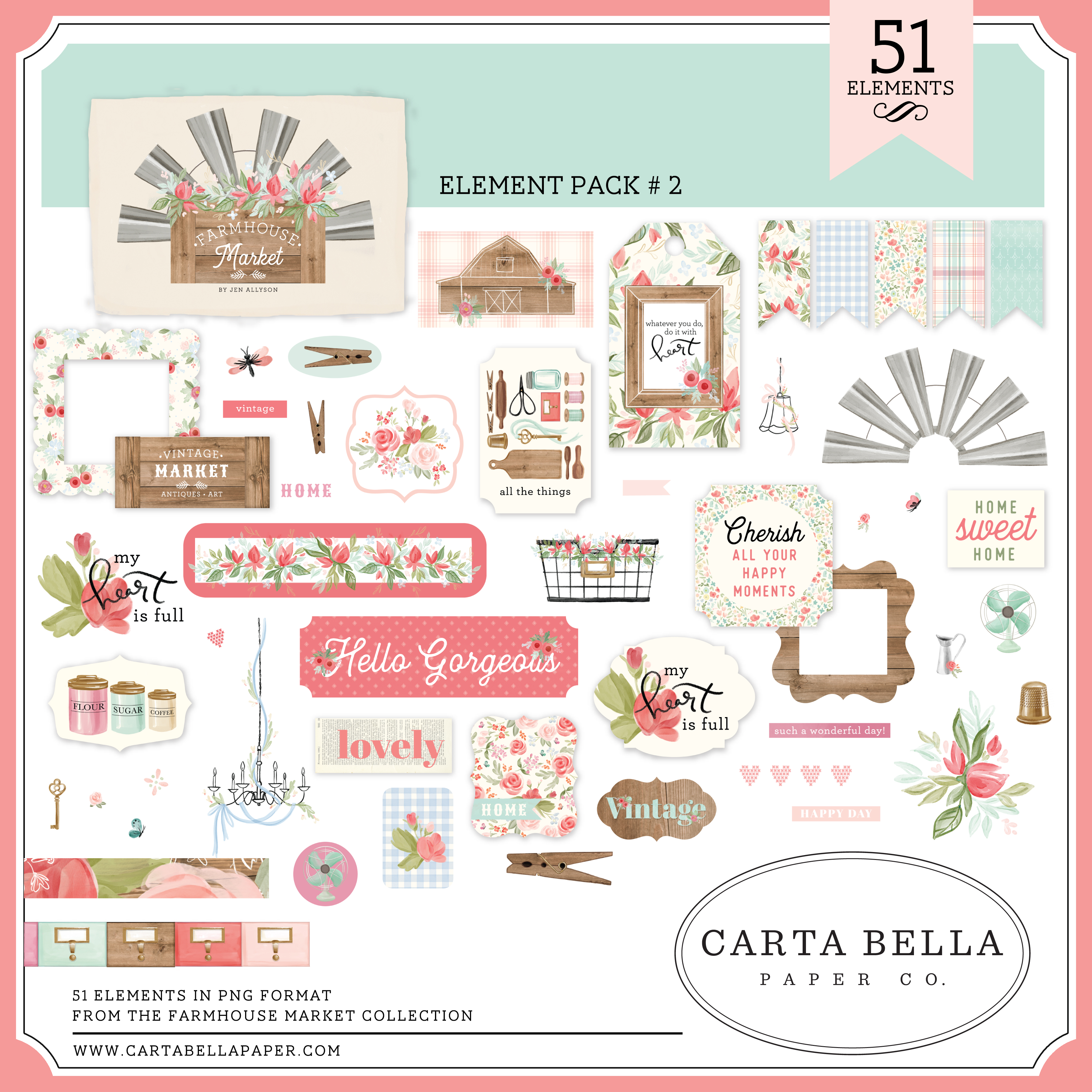 Farmhouse Christmas Kit - Snap Click Supply Co.