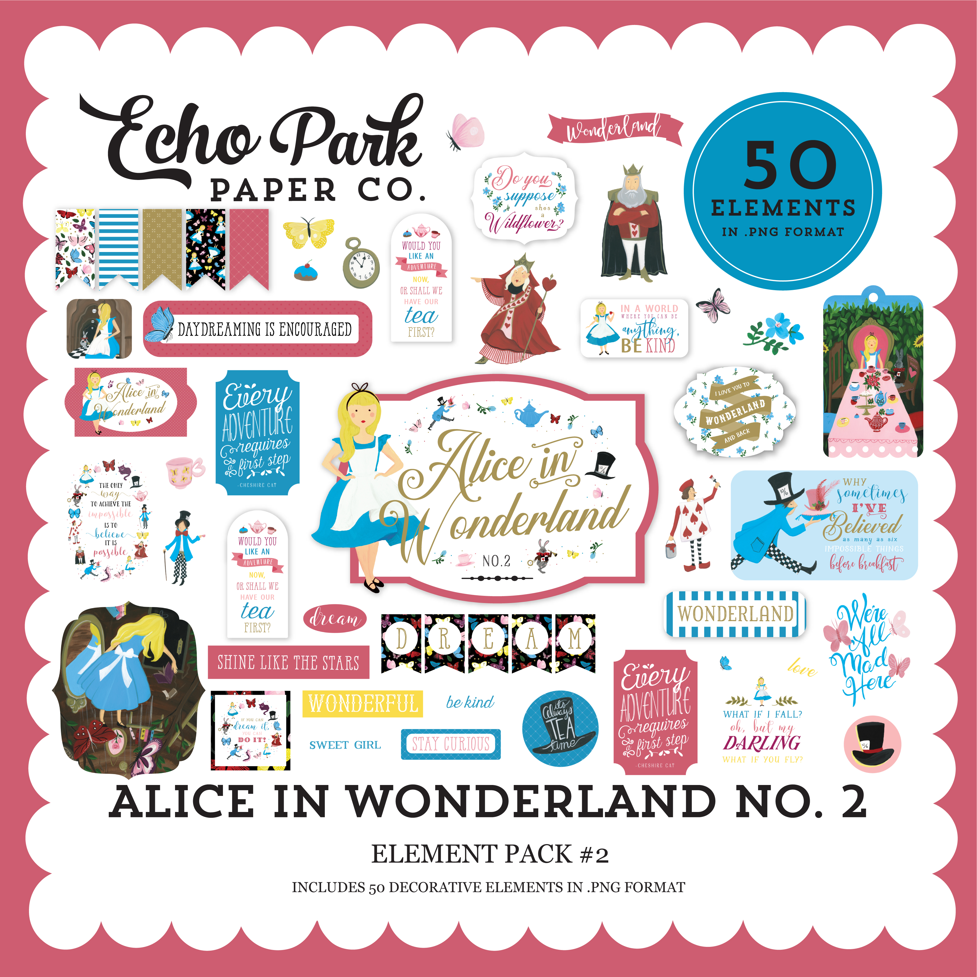 Alice in Wonderland No. 2 Element Pack #2