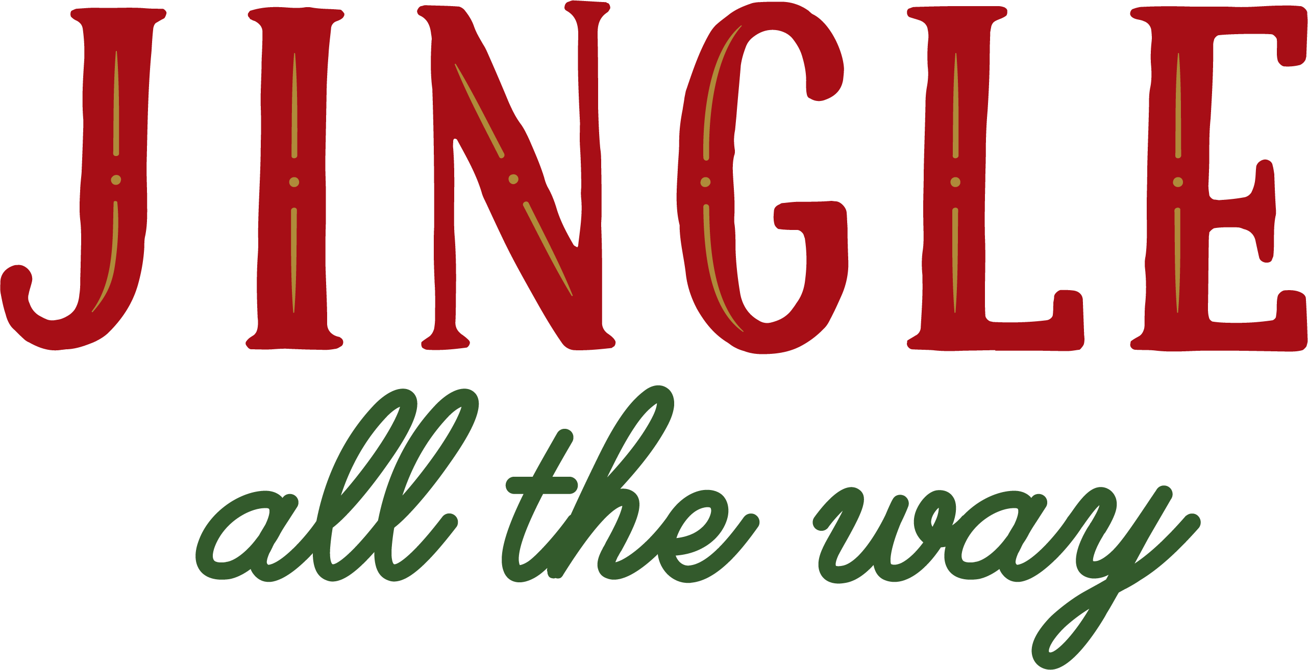 Jingle SVG Cut File