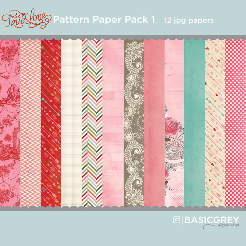 True Love Paper Pack 1