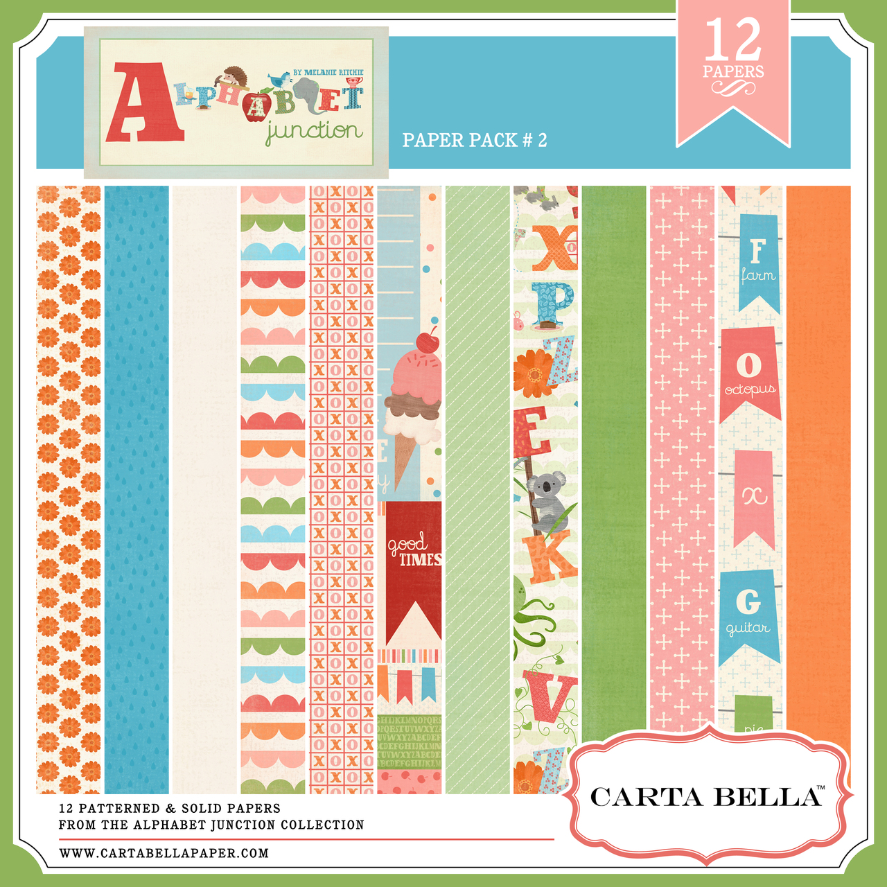 ALPHABET JUNCTION Paper Pack 2