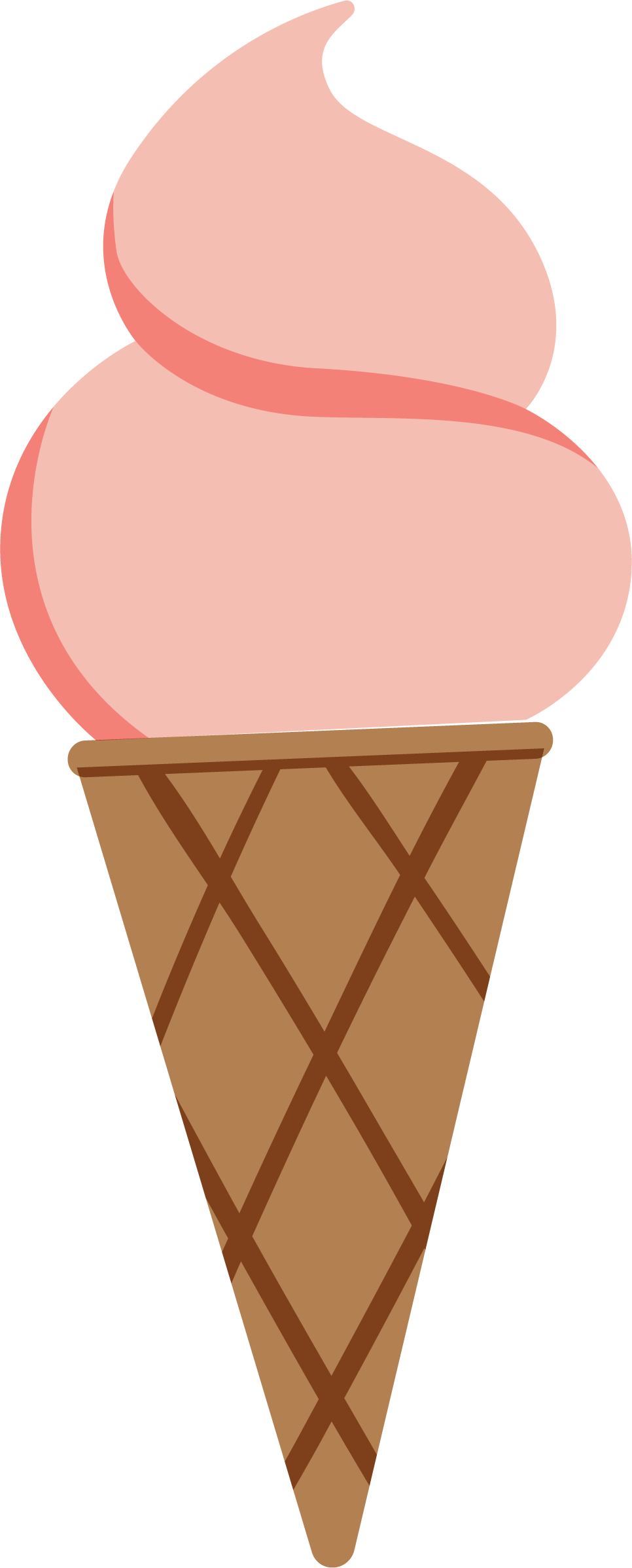 Ice Cream Cone 4 Svg Cut File Snap Click Supply Co 