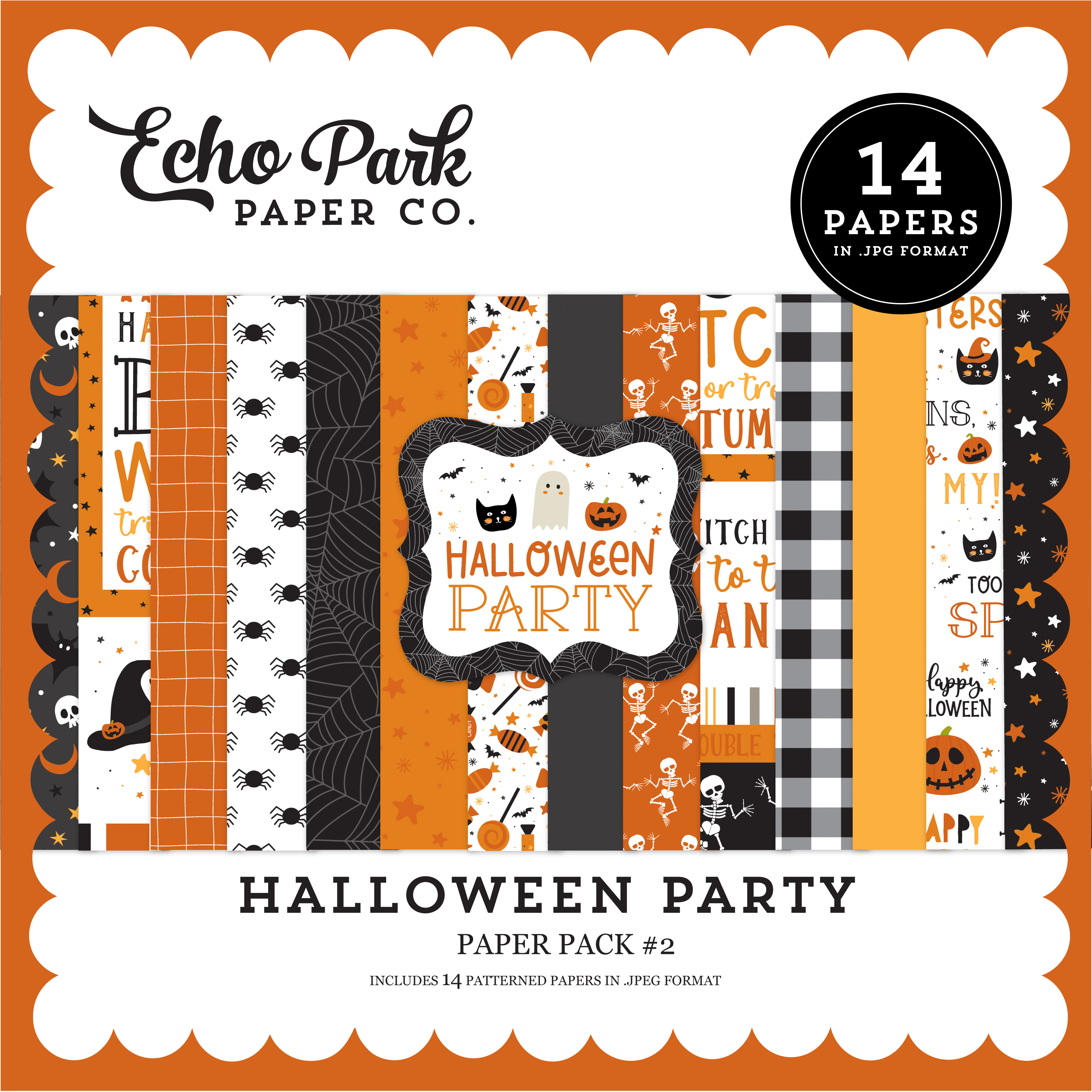 Halloween Party Paper Pack #2
