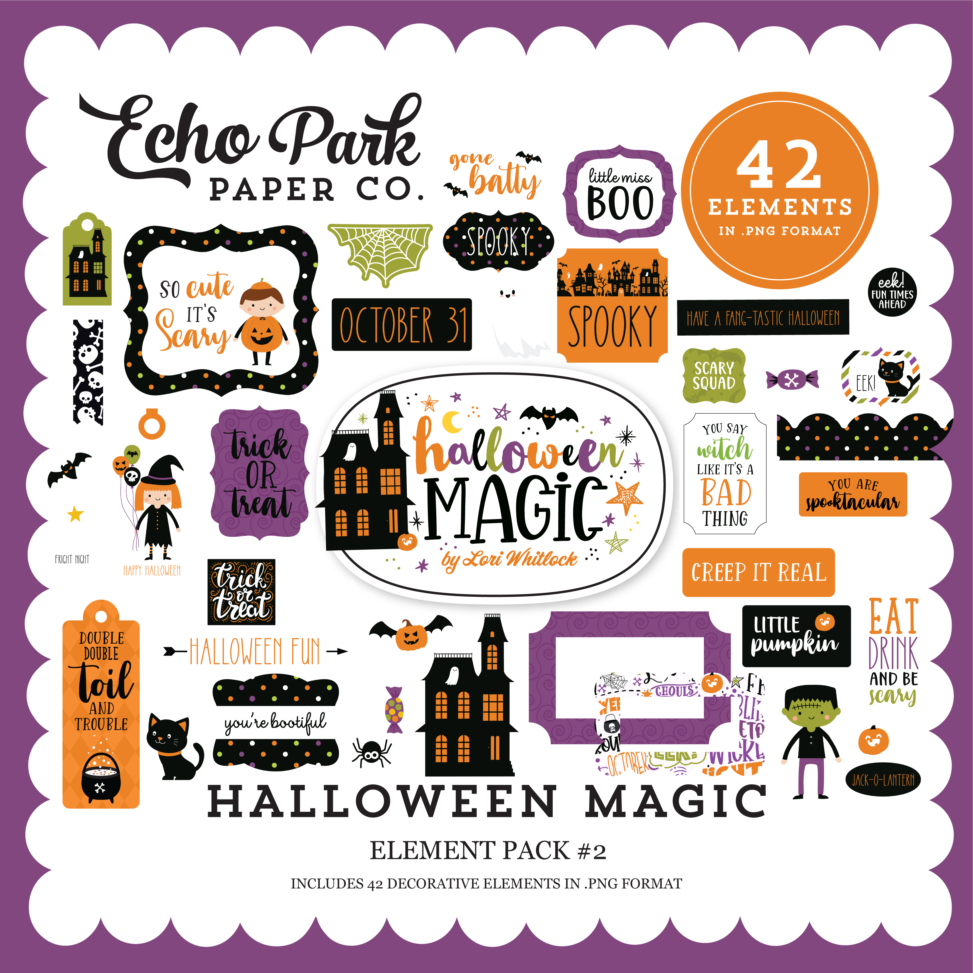 Halloween Magic Element Pack #2