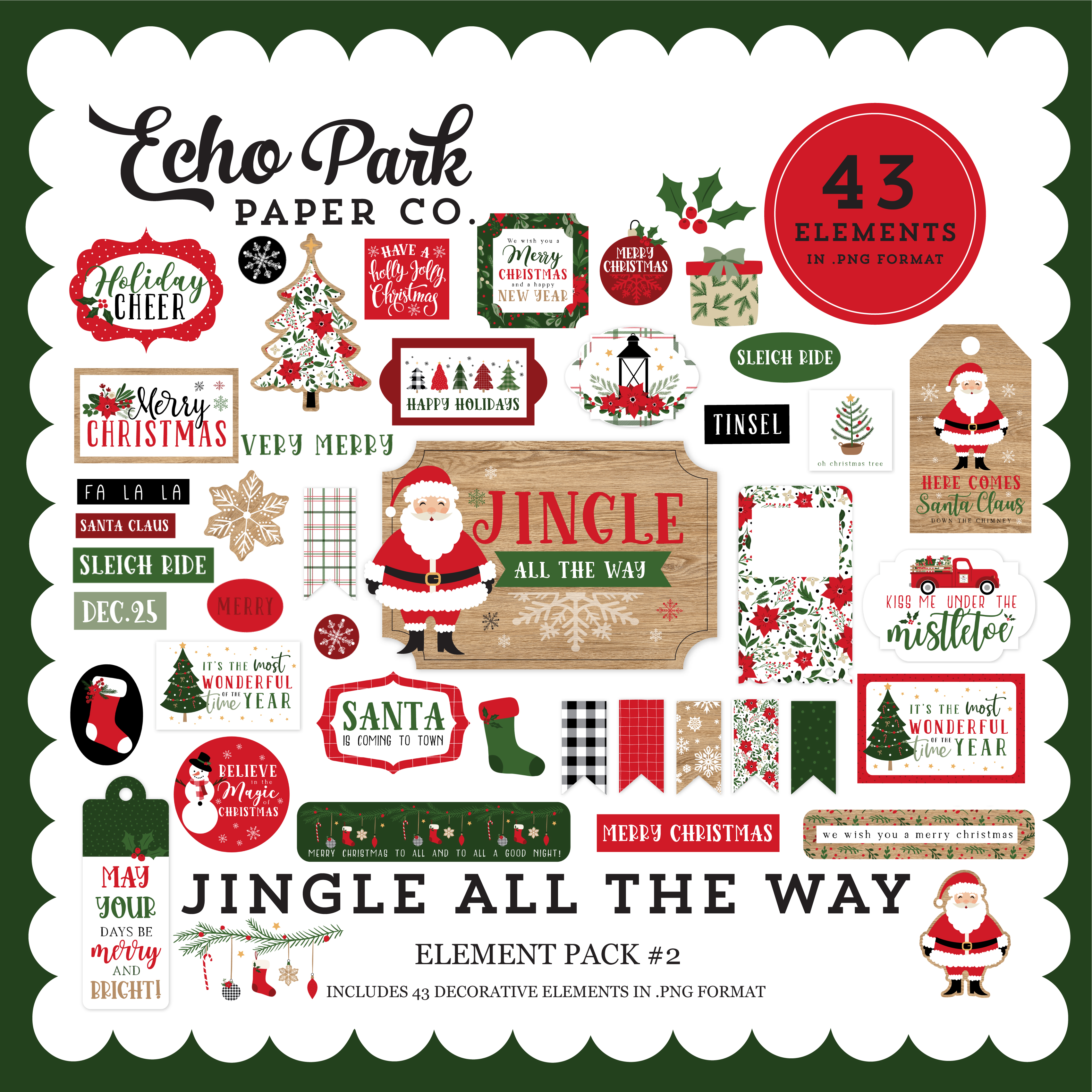 Jingle All The Way Element Pack #2