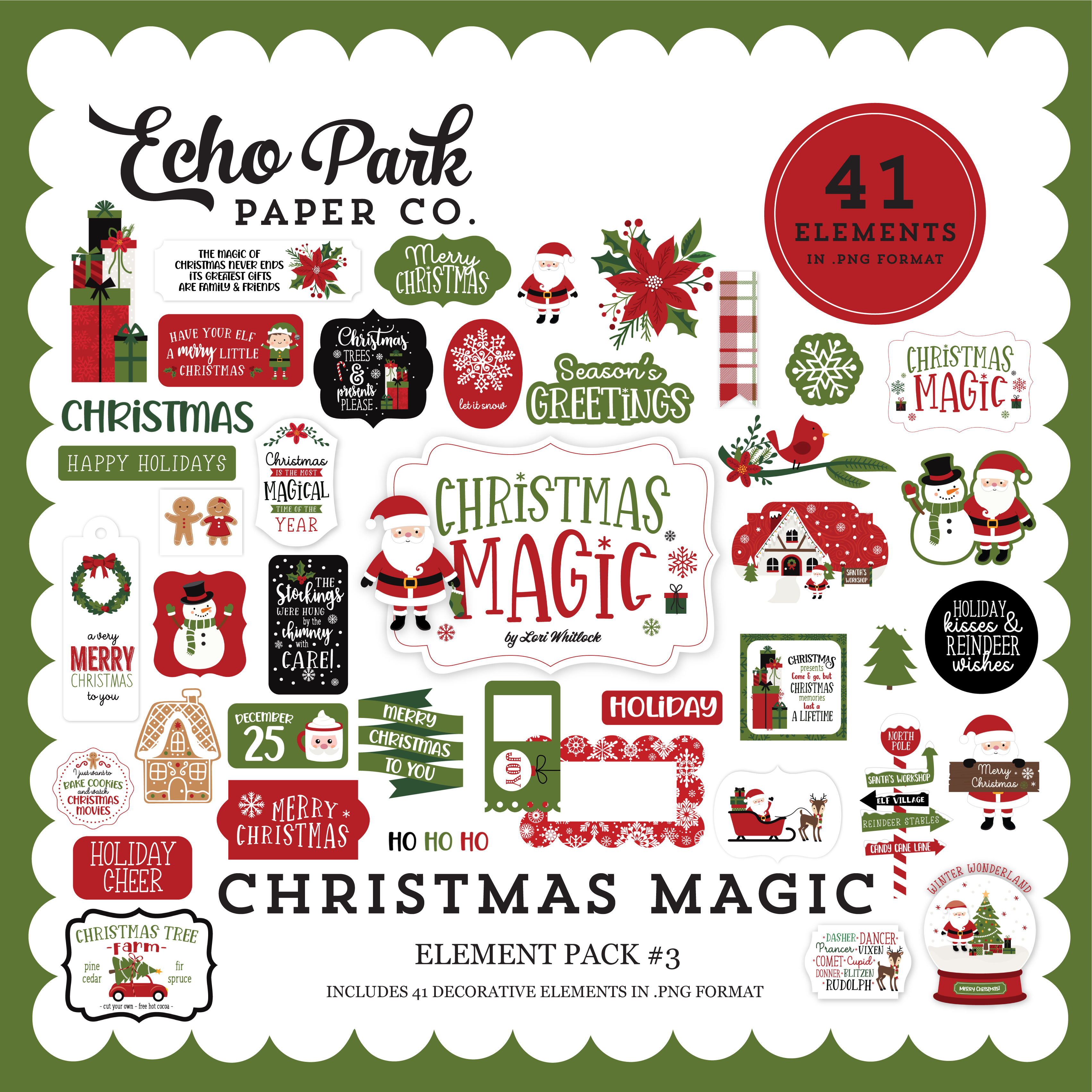 Collection Kit - The Magic of Christmas - Echo Park